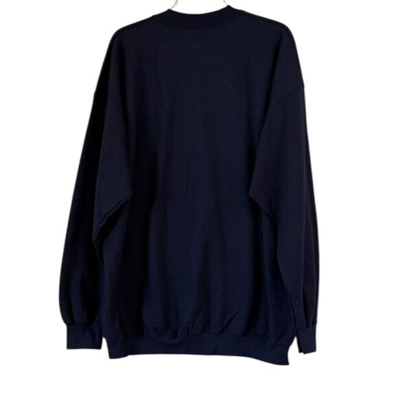 Gildan Activewear  "The Sum of all Fears" Promotional Sweatshirt Navy Sz XL NWT - Picture 2 of 4